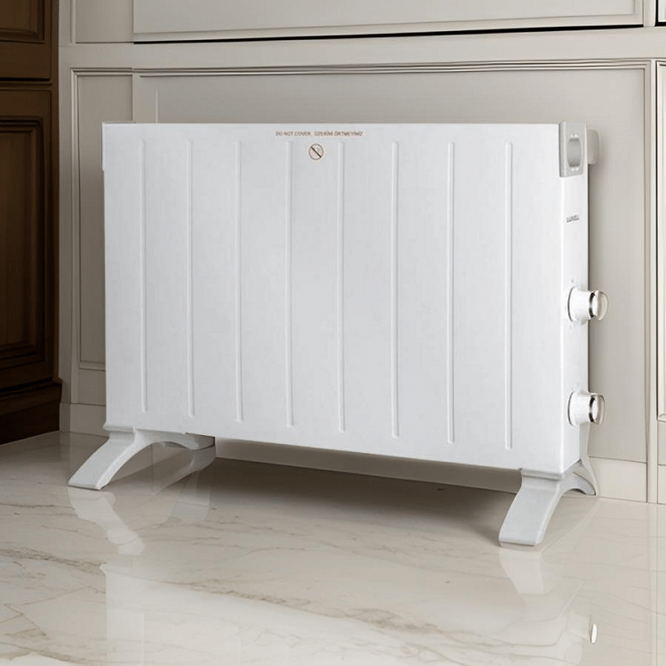 KUMTEL HC-2947 Θερμοπομπός Δαπέδου 2500W Λευκό