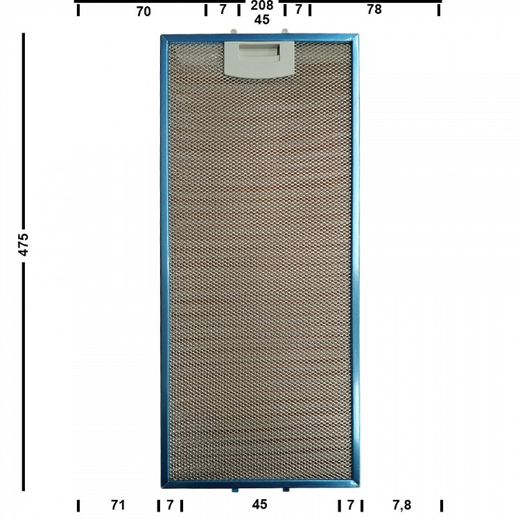 Φίλτρο Αλουμινίου 47.5x20.8cm Big DS6-905