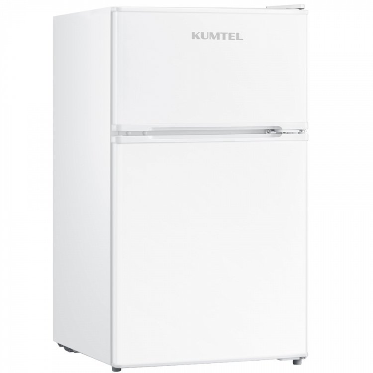 KUMTEL HTMF-90EW Ψυγείο Δίπορτο Λευκό 85x47x50.5