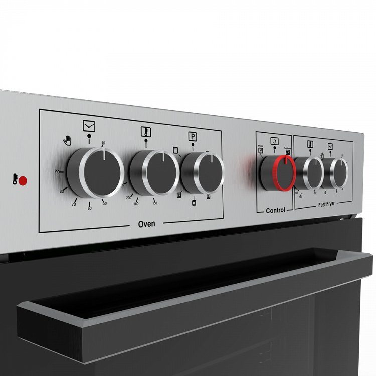 MULTIHOME MH-6095 Φούρνος άνω Πάγκου FastFryer 65lt Inox