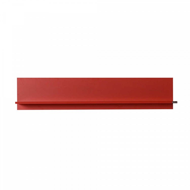 Ράφι τοίχου Deco κόκκινο 120x20x25 RAF-11-KK-1