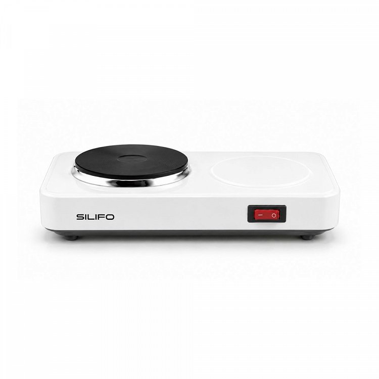 SILIFO SF6622 Εμαγιέ Εστία Λευκή 450W