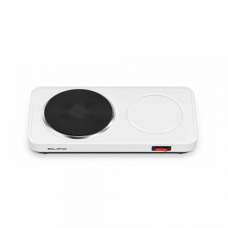 SILIFO SF6622 Εμαγιέ Εστία Λευκή 450W