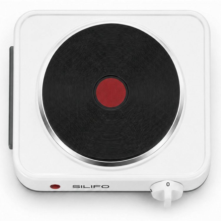SILIFO SF6633RF Εμαγιέ Εστία Λευκή 2000W (4 Έτη Εγγύηση)