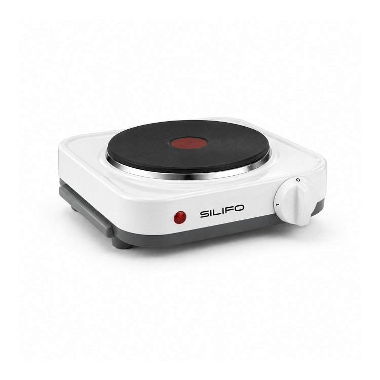 SILIFO SF6633RF Εμαγιέ Εστία Λευκή 2000W (4 Έτη Εγγύηση)