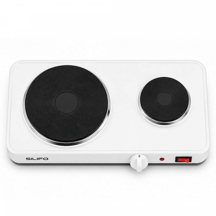 SILIFO SF6644 Εμαγιέ Εστία Λευκή 1950W