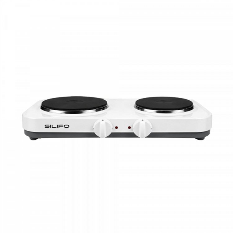 SILIFO SF6655 Εμαγιέ Εστία Λευκή 2500W
