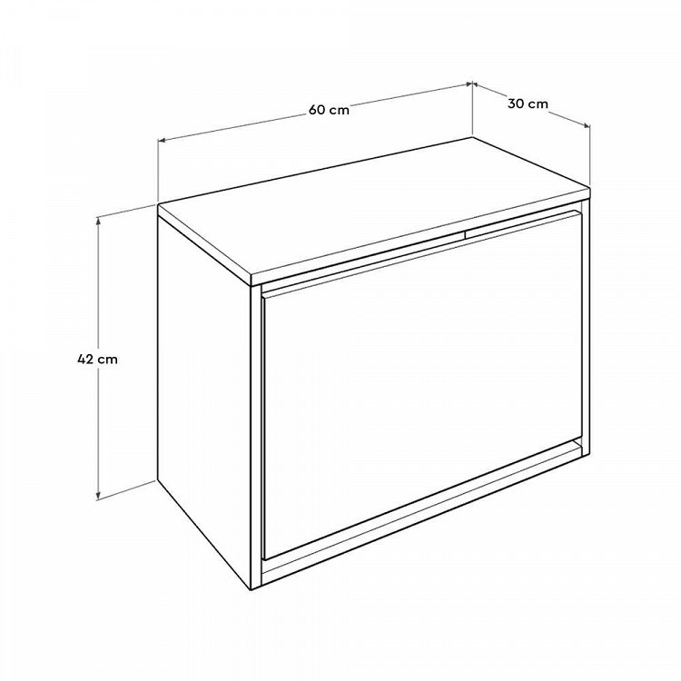 Παπουτσοθήκη Step v6 κόκκινη 60x42x30 SHC-110-KK-1