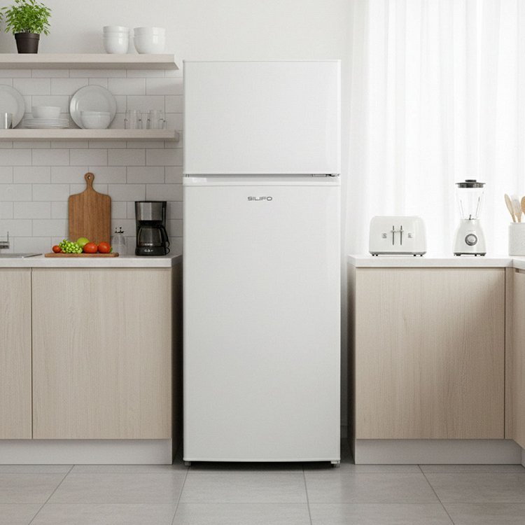 SILIFO SF4021DDR Ψυγείο Δίπορτο Λευκό 144x54.5x54.4