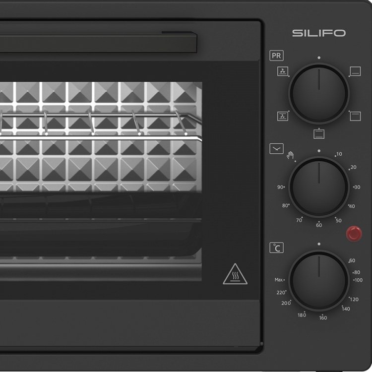 SILIFO SF2320 Ηλεκτρικό Φουρνάκι Μαύρο 30lt