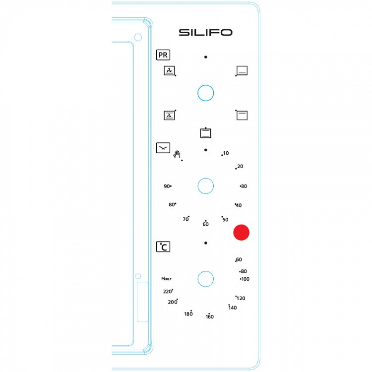 SILIFO SF2320 Ηλεκτρικό Φουρνάκι Μαύρο 30lt
