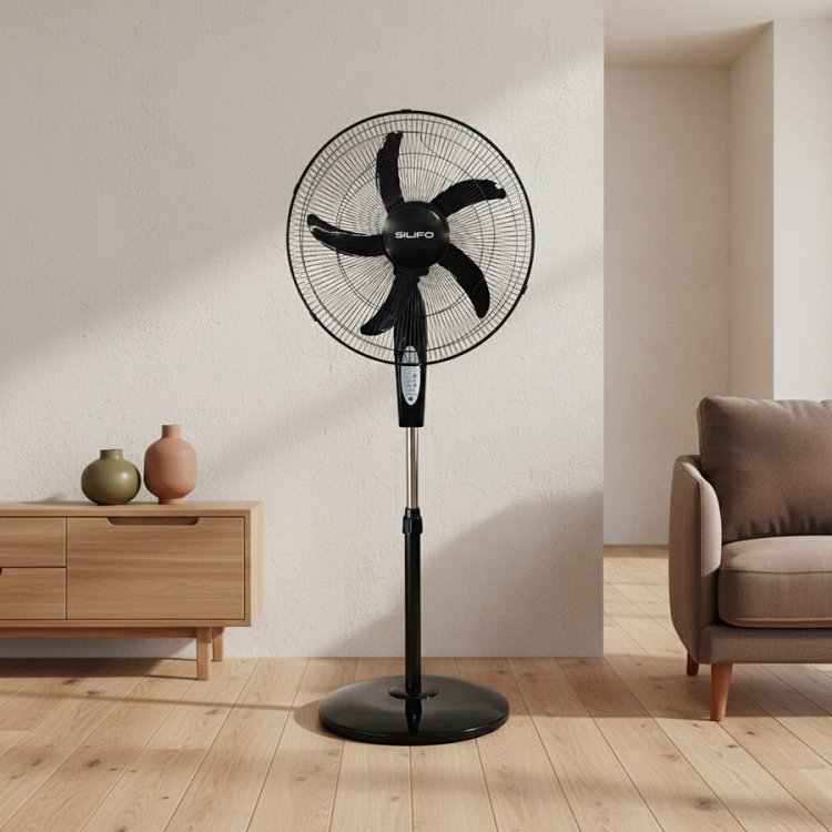 SILIFO SF3245 Ανεμιστήρας Ορθοστάτης με Τηλεχειριστήριο 90W 45cm