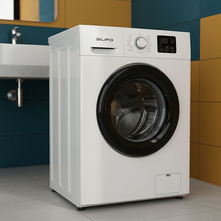 SILIFO SF5508WH Πλυντήριο Ρούχων Λευκό 8kg