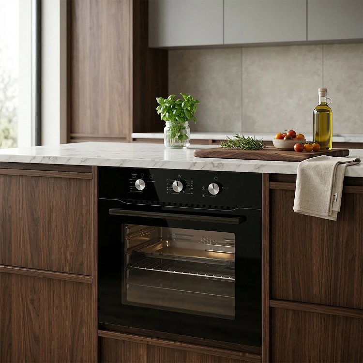 SILIFO SF6090 Φούρνος άνω Πάγκου Υγραερίου 65lt Μαύρος