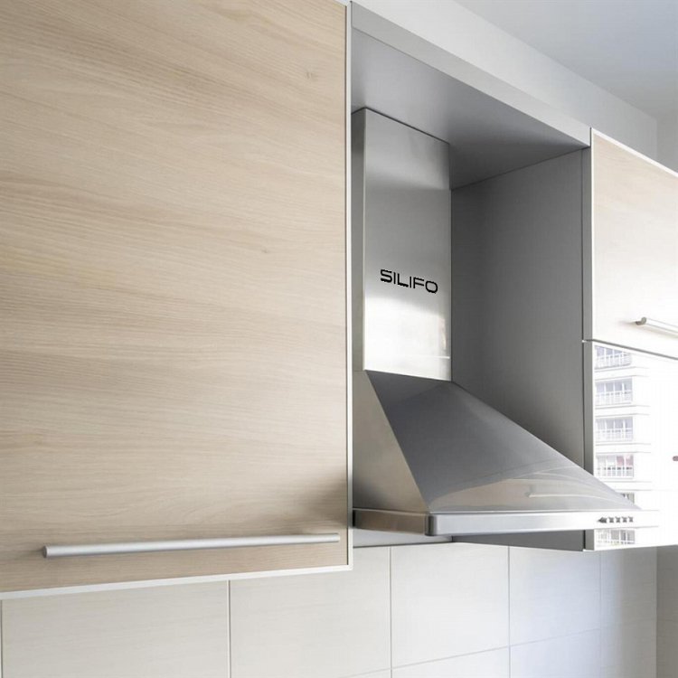 SILIFO SF6619 Απορροφητήρας Καμινάδα 60cm Inox (4 Έτη Εγγύηση)