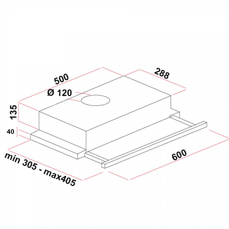 SILIFO SF6664 Απορροφητήρας Συρόμενος 60cm Λευκό (4 Έτη Εγγύηση)