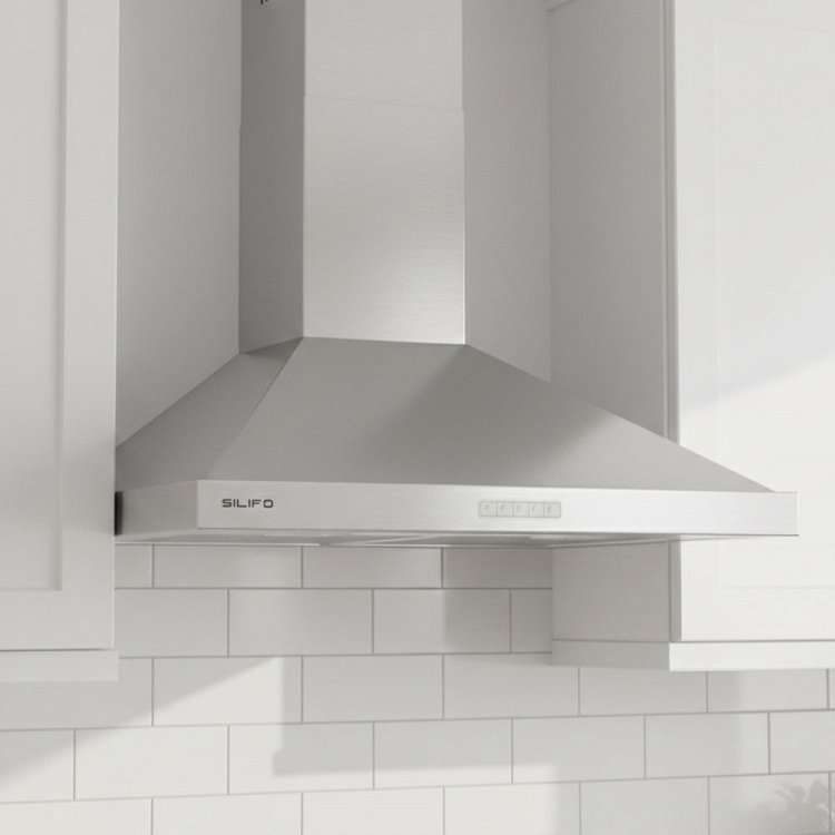 SILIFO SF6730API Απορροφητήρας Καμινάδα 60cm Inox (4 Έτη Εγγύηση)