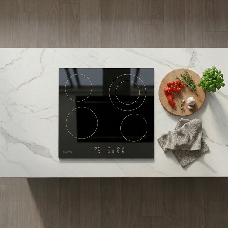 SILIFO SF6822HV5 Εστία Κεραμική 60cm Μαύρη (4 Έτη Εγγύηση)