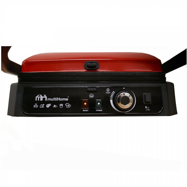 MULTIHOME Supergrill T-71-142 Τοστιέρα Κόκκινη