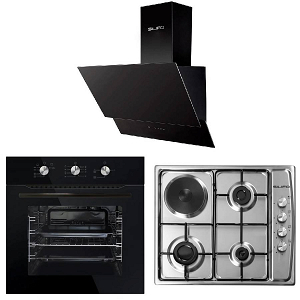Σετ SILIFO SF6090 & SF6100 & SF6610 Φούρνος Υγραερίου, Μικτή Εστία & Απορροφητήρας 93661