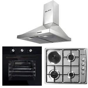 Σετ SILIFO SF6090 & SF6100 & SF6619 Φούρνος Υγραερίου, Εστία & Απορροφητήρας 93657