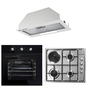 Σετ SILIFO SF6090 & SF6100 & SF6615 Φούρνος Υγραερίου, Εστία & Μηχανισμός Απορρόφησης 93658