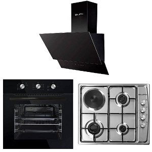 Σετ SILIFO SF6090 & SF6100 & SF6610 Φούρνος Υγραερίου, Μικτή Εστία & Απορροφητήρας 93661