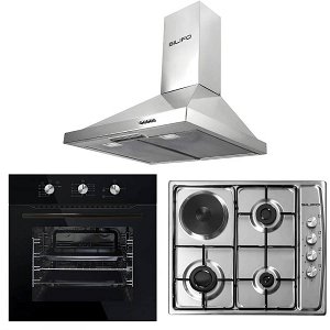 Σετ SILIFO SF6090 & SF6100 & SF6619 Φούρνος Υγραερίου, Εστία & Απορροφητήρας 93657