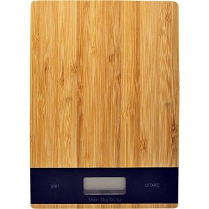Ζυγαριά Κουζίνας Ηλεκτρονική Μπαμπού 5kg 802524