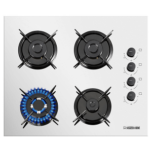 MULTIHOME MH-6108 Εστία Υγραερίου 60cm Λευκή