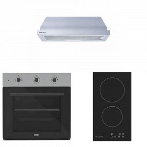 Σετ SILIFO SF6008 & SF6801 & SF6720ASI Φούρνος Υγραερίου, Εστία & Απορροφητήρας 113127