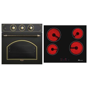 Σετ MULTIHOME B66-SF3 & MH-6135 Φούρνος Retro & Κεραμική Εστία 80895