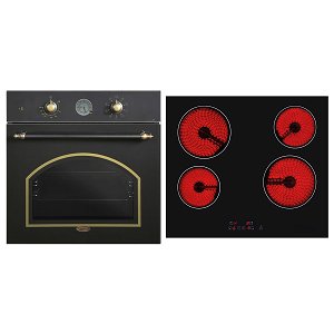 Σετ MULTIHOME MH-6051 & MH-6135 Φούρνος Retro & Κεραμική Εστία 87873