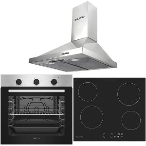 Σετ SILIFO SF6850BOI & SF6821HV4 & SF6619 Φούρνος 83lt, Κεραμική Εστία & Απορροφητήρας 92038 (4 Έτη Εγγύηση)