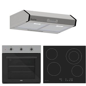 Σετ SILIFO SF6008 & SF6822HV5 & SF6683 Φούρνος, Κεραμική Εστία & Απορροφητήρας 92248