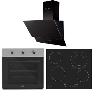 Σετ SILIFO SF6008 & SF6822HV5 & SF6610 Φούρνος, Κεραμική Εστία & Απορροφητήρας 92253