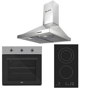 Σετ SILIFO SF6008 & SF6802HDV3 & SF6619 Φούρνος, Εστία Domino & Απορροφητήρας 92332