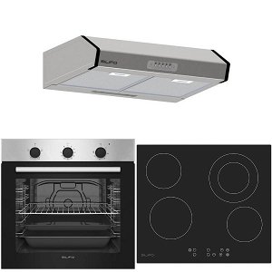 Σετ SILIFO SF6850BOI & SF6822HV5 & SF6683 Φούρνος 83lt, Κεραμική Εστία & Απορροφητήρας 93619 (4 Έτη Εγγύηση)
