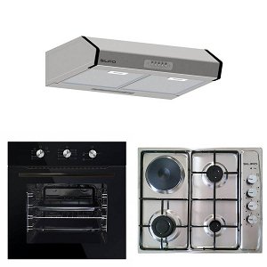 Σετ SILIFO SF6090 & SF6100 & SF6683 Φούρνος Υγραερίου, Εστία & Απορροφητήρας 93656