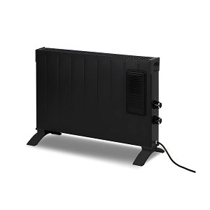 LUXELL HC-2952 Θερμοπομπός Δαπέδου με Αερόθερμο 2500W Μαύρο