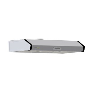 MULTIHOME MH-6686 Απορροφητήρας Ελεύθερος 90cm Inox 2 Μοτέρ