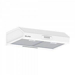 SILIFO SF6680 Απορροφητήρας Ελεύθερος 60cm Λευκό 2 Μοτέρ (4 Έτη Εγγύηση)