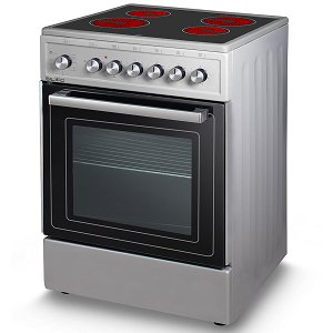 SILIFO SF6163 Κεραμική Κουζίνα 60cm Inox με 9 Λειτουργίες