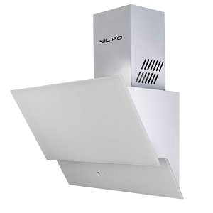SILIFO SF6611 Απορροφητήρας Καμινάδα 60cm Λευκό με Χειριστήριο (4 Έτη Εγγύηση)
