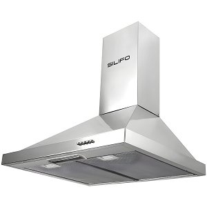 SILIFO SF6619 Απορροφητήρας Καμινάδα 60cm Inox (4 Έτη Εγγύηση)