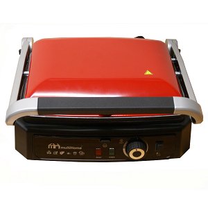 MULTIHOME Supergrill T-71-142 Τοστιέρα Κόκκινη