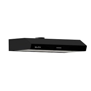 SILIFO SF6685 Απορροφητήρας Ελεύθερος 90cm Μαύρο 2 Μοτέρ