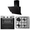 Σετ SILIFO SF6850BOI & SF6100 & SF6610 Φούρνος 83lt, Μικτή Εστία & Απορροφητήρας 93617 (4 Έτη Εγγύηση)