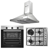 Σετ SILIFO SF6850BOI & SF6100 & SF6619 Φούρνος 83lt, Μικτή Εστία & Απορροφητήρας 92082 (4 Έτη Εγγύηση)