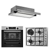 Σετ SILIFO SF6855BOI & SF6100 & SF6663 Φούρνος 76lt, Μικτή Εστία & Απορροφητήρας 93504 (4 Έτη Εγγύηση)
